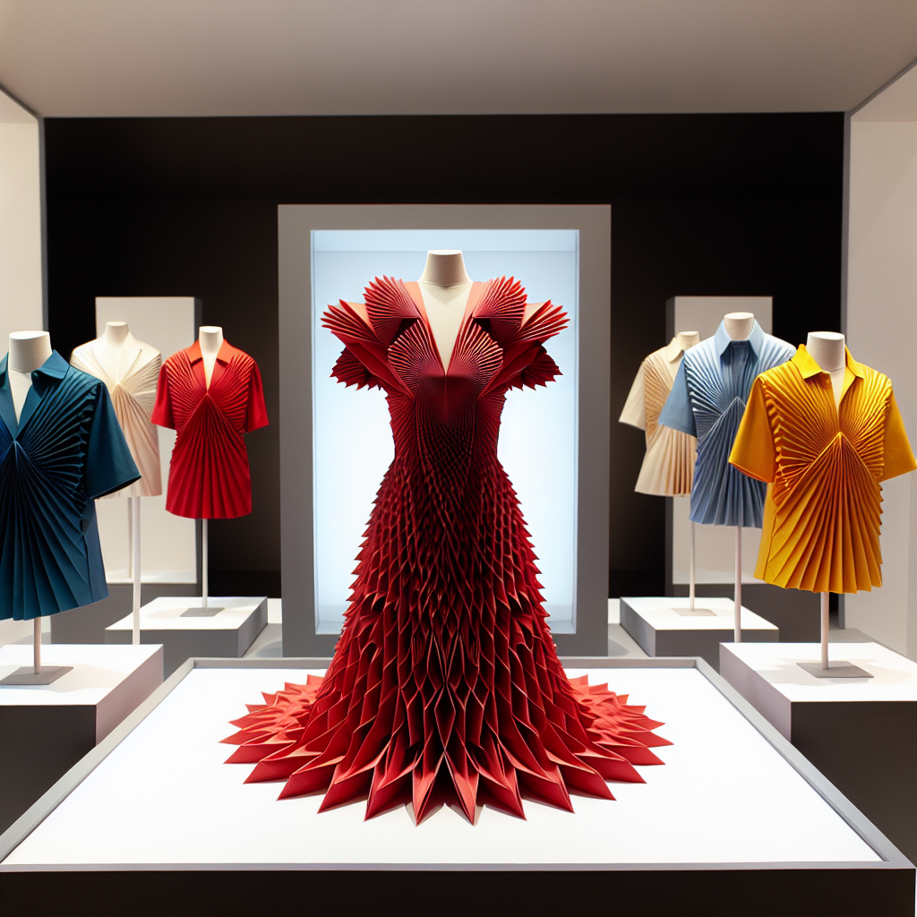 katharine hepburn fashion dresses Origami Dress Sunrise main image 1