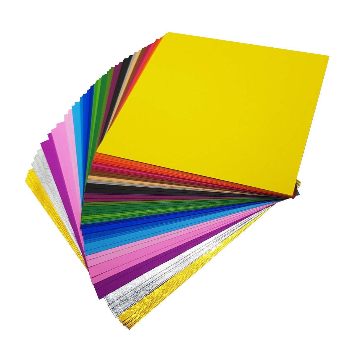 thumbnail image 2 of MaehSab 200 Sheets Origami Paper - 6x6 Inch Square Folding Paper With 3 Different Materials 2 of 13