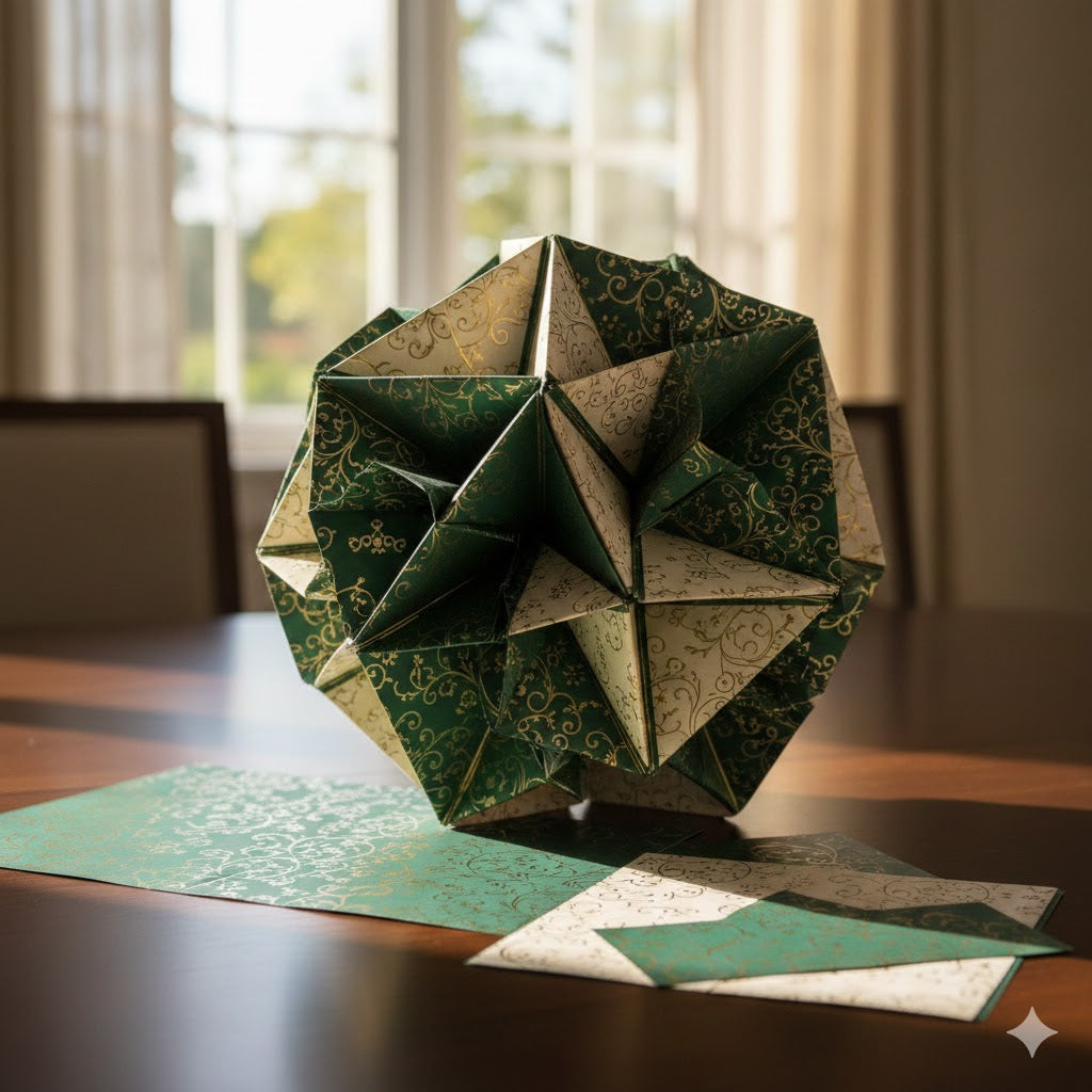 Large Scale Paper Folding: Creating Statement Pieces with 12x12 Origam ...