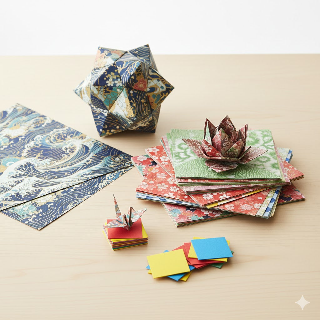 Origami Paper Sizes: Guide to 3x3, 6x6, 12x12 Sheets & More | OrigamiP ...