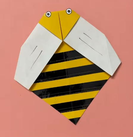 Bee Orgami How to Fold an Origami Bee: A Step-by-Step Guide for Beginners ...