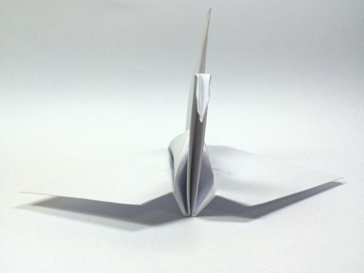 100 Grullas de Origami Blancas - Grandes 6 pulgadas - Grulla de Origami de Pájaro 15 cm - para Regalo de Boda Japonés