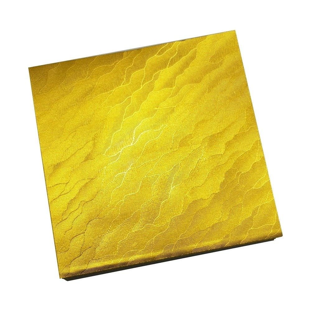 Confezione da 100 fogli di carta origami dorati con nuvola - 6x6 pollici - Carta pieghevole, Gru origami, Creazioni con la carta