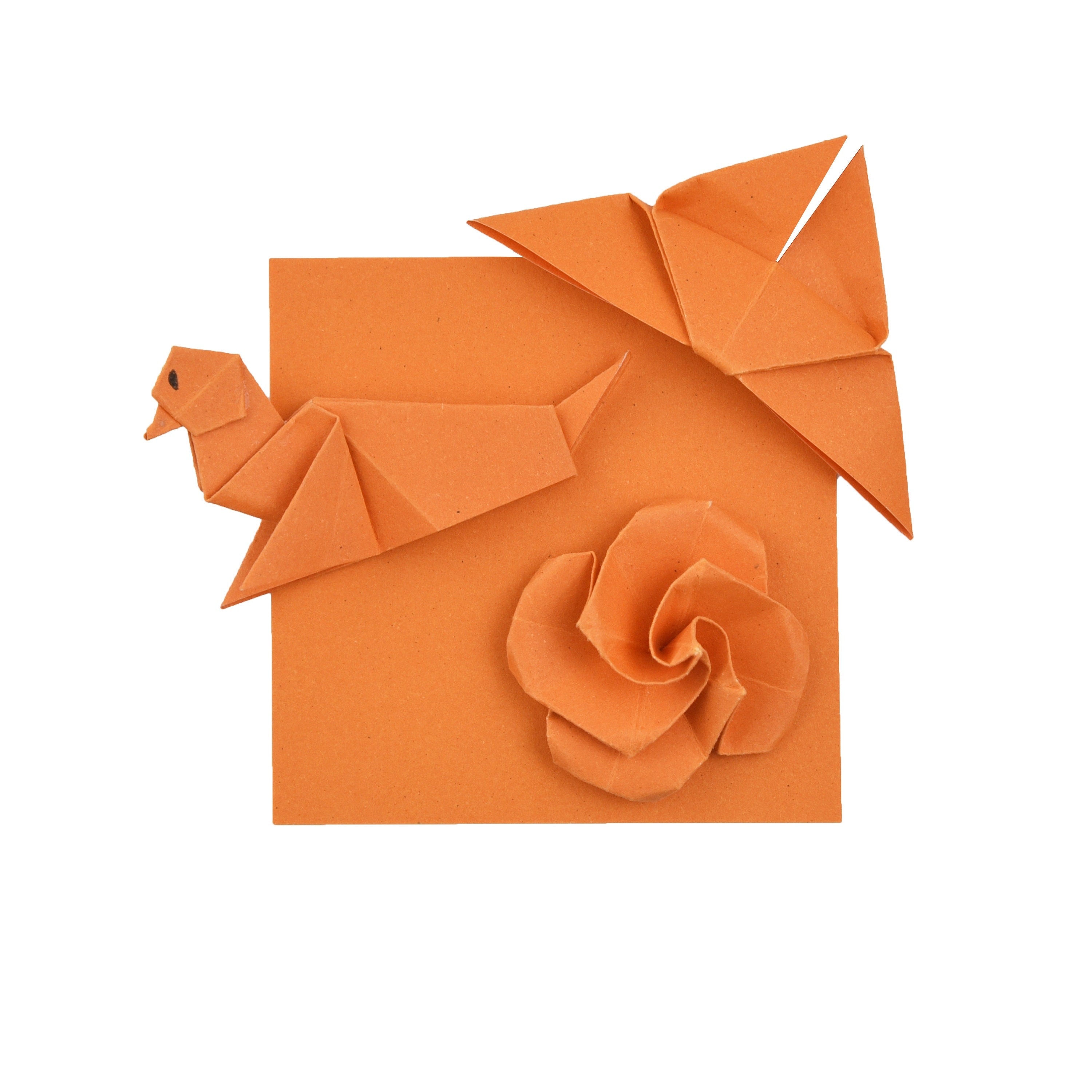 100 Hojas de Papel Origami - 3x3 pulgadas - Paquete de Papel Cuadrado para Plegar, Grullas de Origami y Decoración - S03