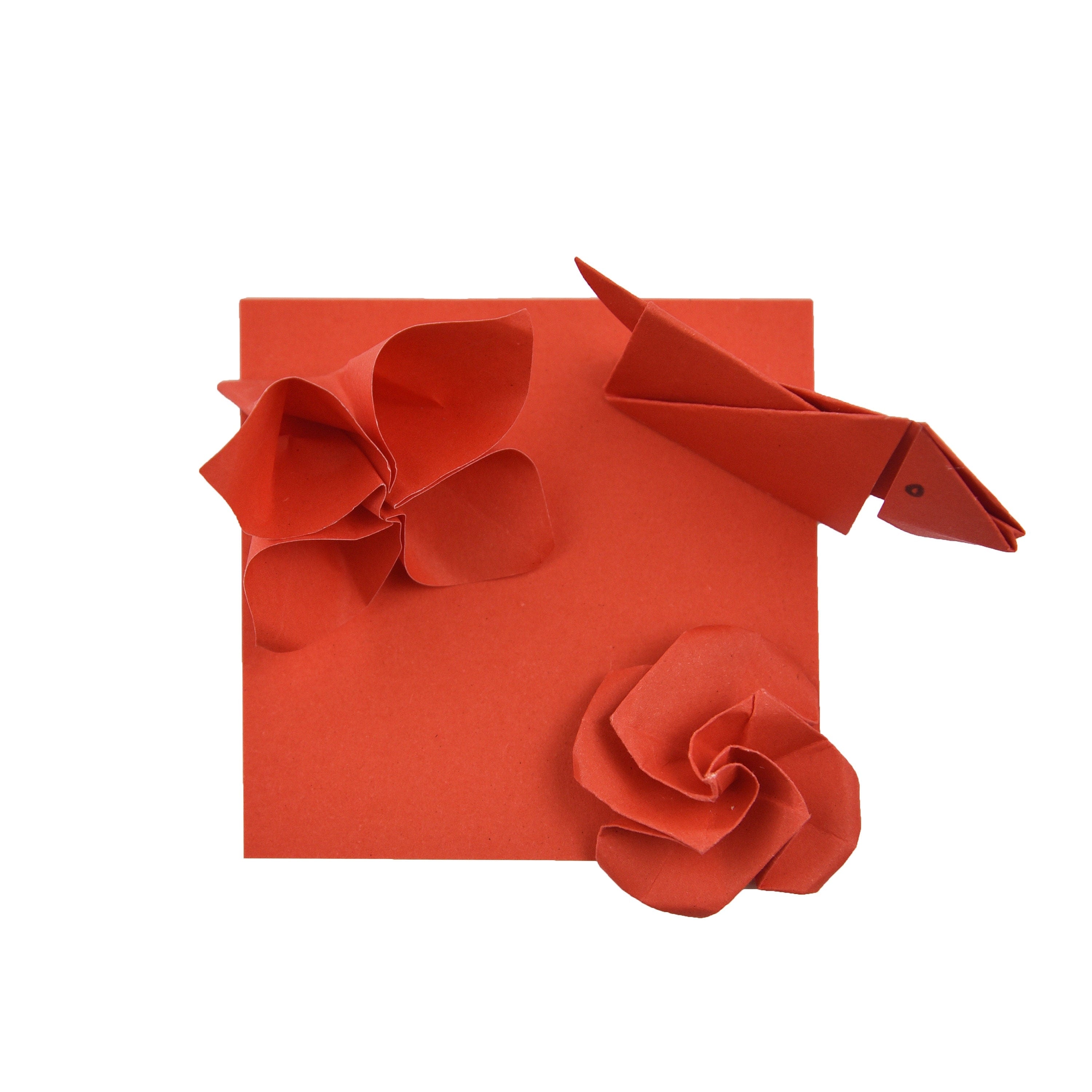 100 Hojas de Papel Origami - 3x3 pulgadas - Paquete de Papel Cuadrado para Plegar, Grullas de Origami y Decoración - S04