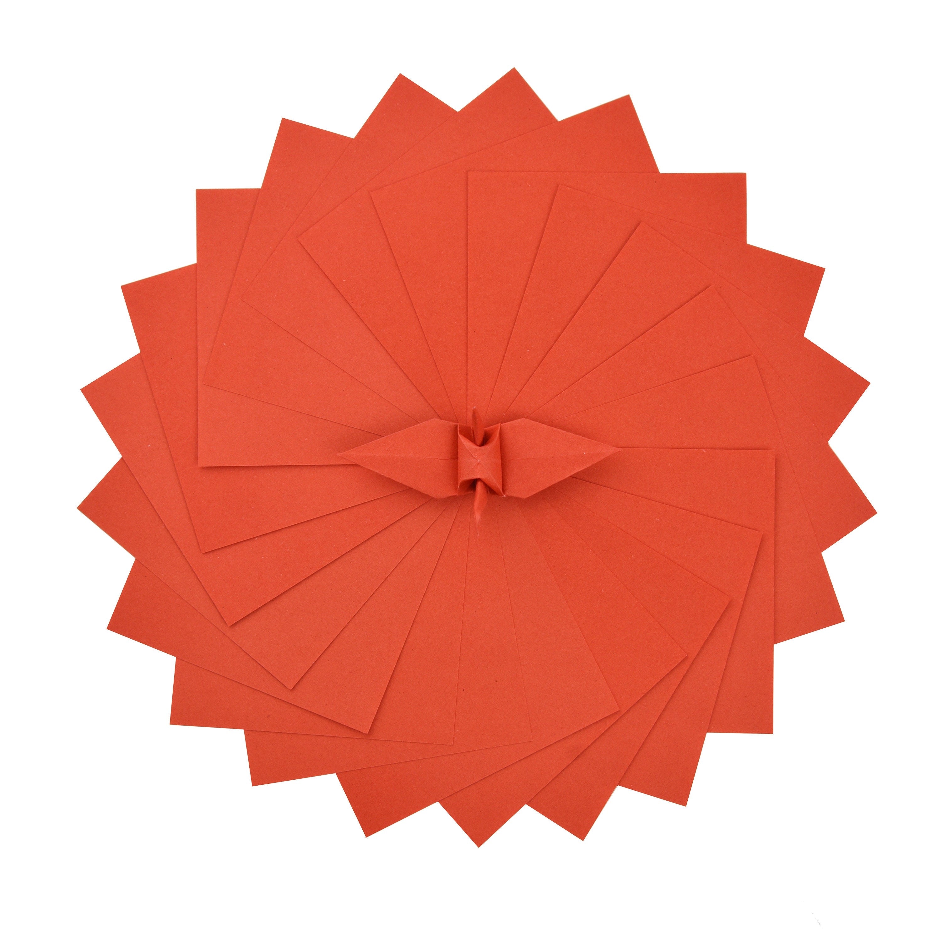 100 fogli di carta origami - 3x3 pollici - Confezione di carta quadrata per piegare, gru origami e decorazioni - S04