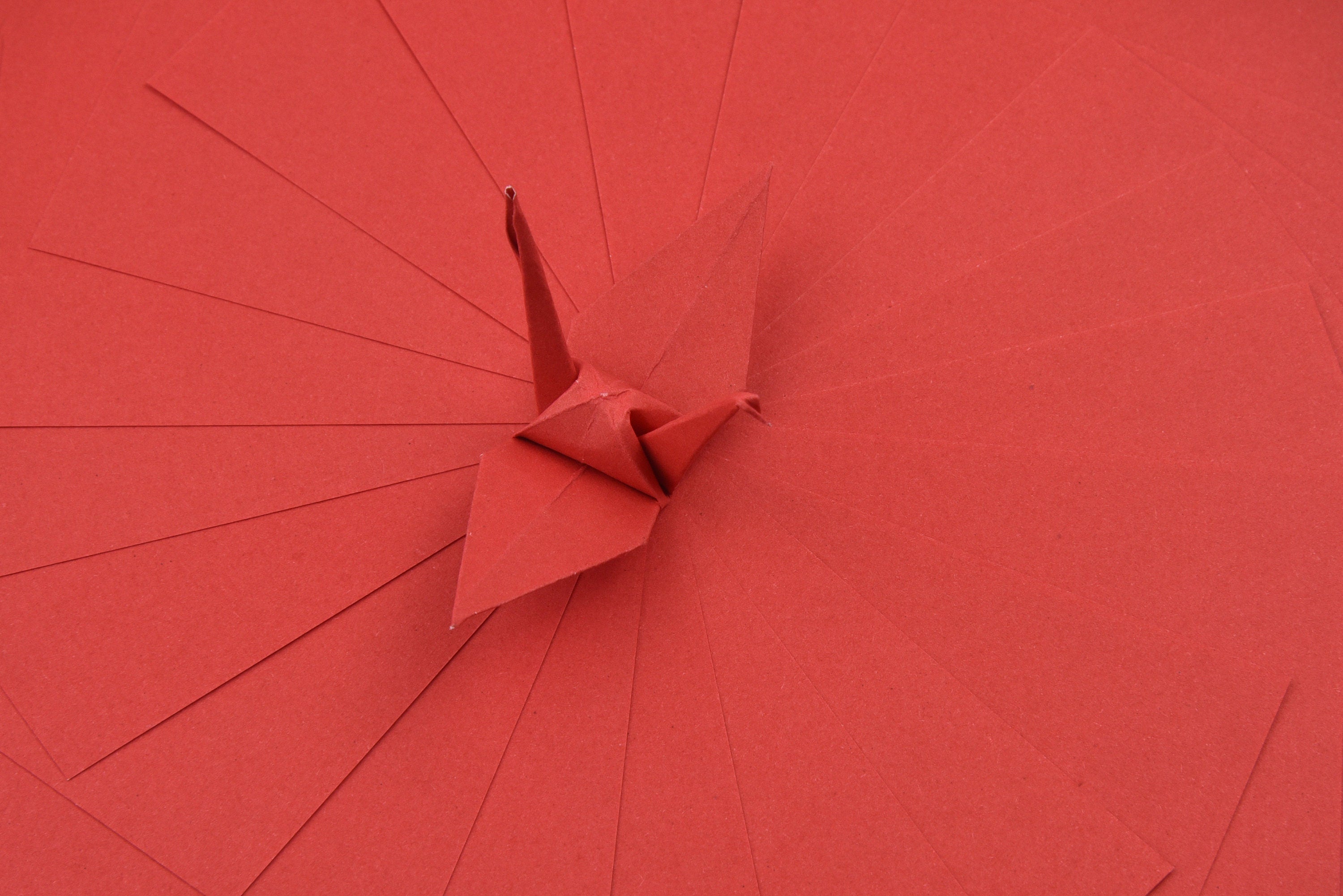 100 fogli di carta origami rossi - 6x6 pollici - Confezione di carta quadrata per piegare, gru origami e decorazioni - S16