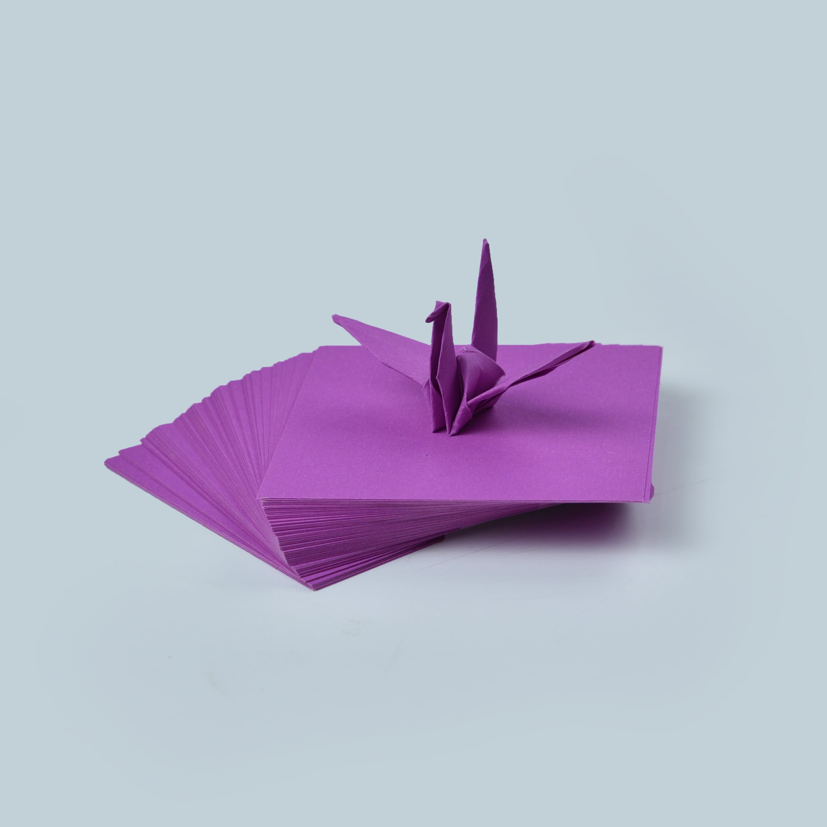 100 fogli di carta origami - 3x3 pollici - Confezione di carta quadrata per piegare, gru origami e decorazioni - S08