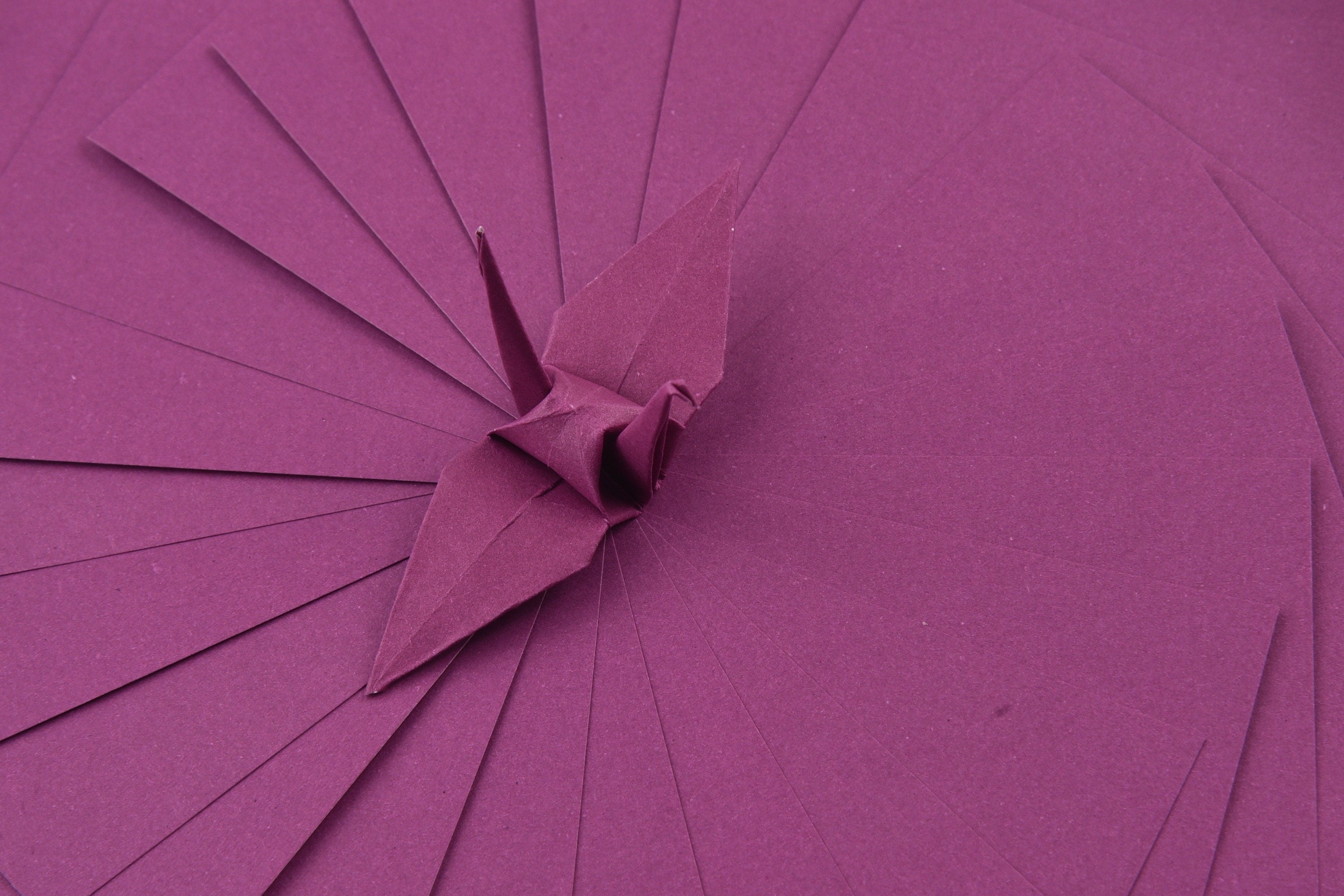 100 hojas de papel de origami color burdeos - 3x3 pulgadas - Paquete de papel cuadrado para plegado, grullas de origami y decoración - S09