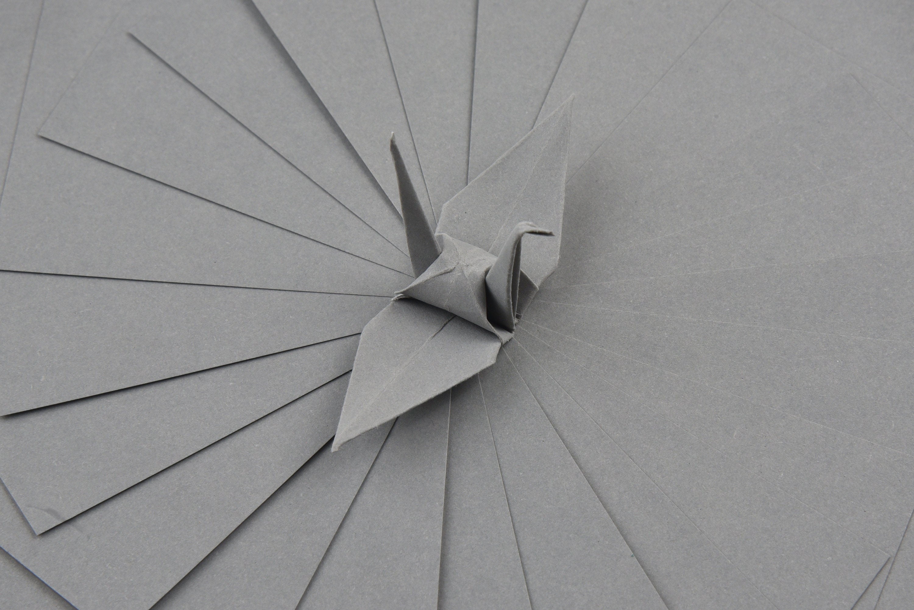 100 fogli di carta origami grigi - 6x6 pollici - Confezione di carta quadrata per piegare, gru origami e decorazioni - S10
