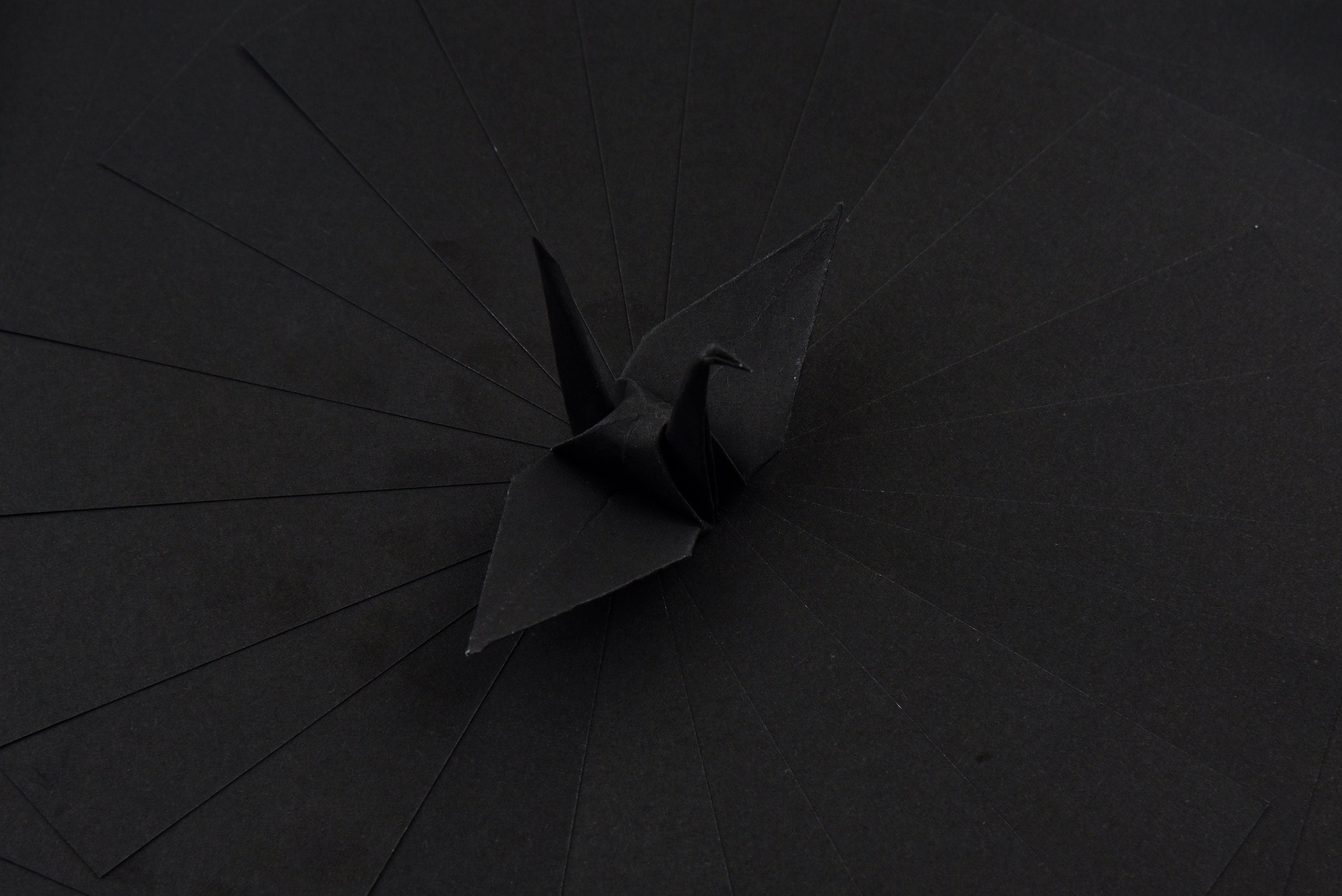 100 hojas de papel de origami negro - 6x6 pulgadas - Paquete de papel cuadrado para plegado, grullas de origami y decoración - S11