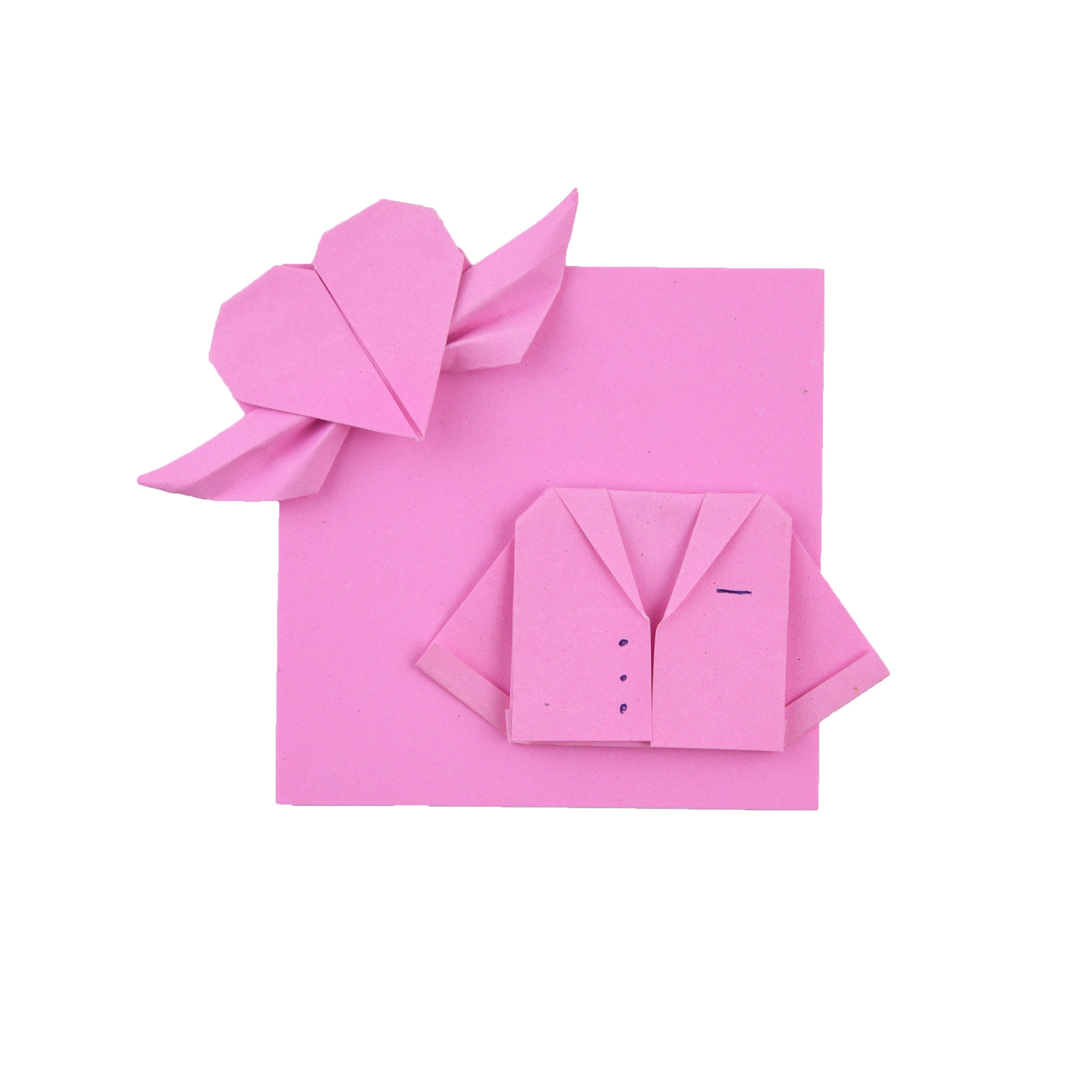 100 fogli di carta origami - 3x3 pollici - Confezione di carta quadrata per piegare, gru origami e decorazioni - S13