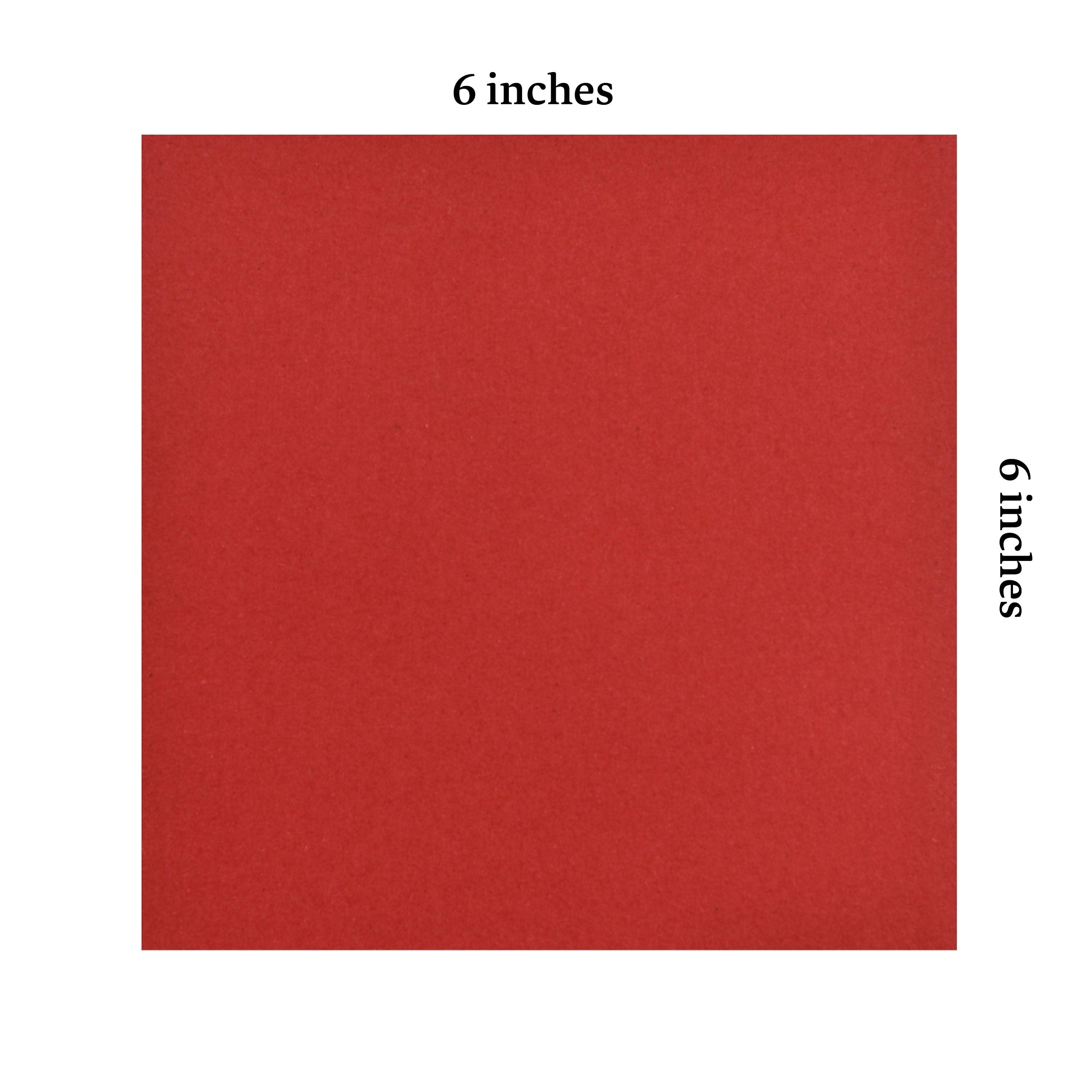 100 Origami Paper Sheets 6x6 inches Square Paper Pack for Folding, Origami Cranes, and Decoration - S05