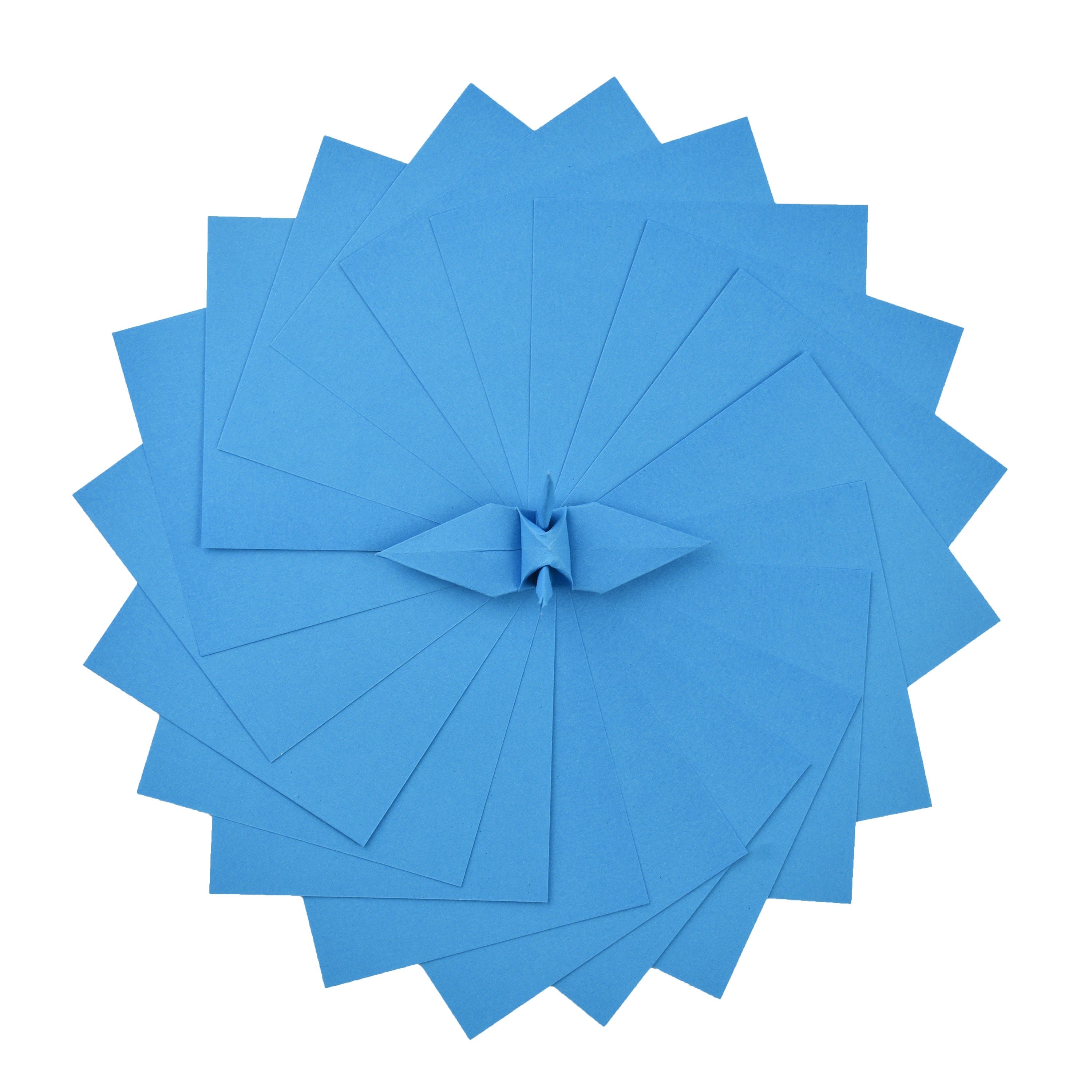 100 Hojas de Papel Origami - 3x3 pulgadas - Paquete de Papel Cuadrado para Plegar, Grullas de Origami y Decoración - S18