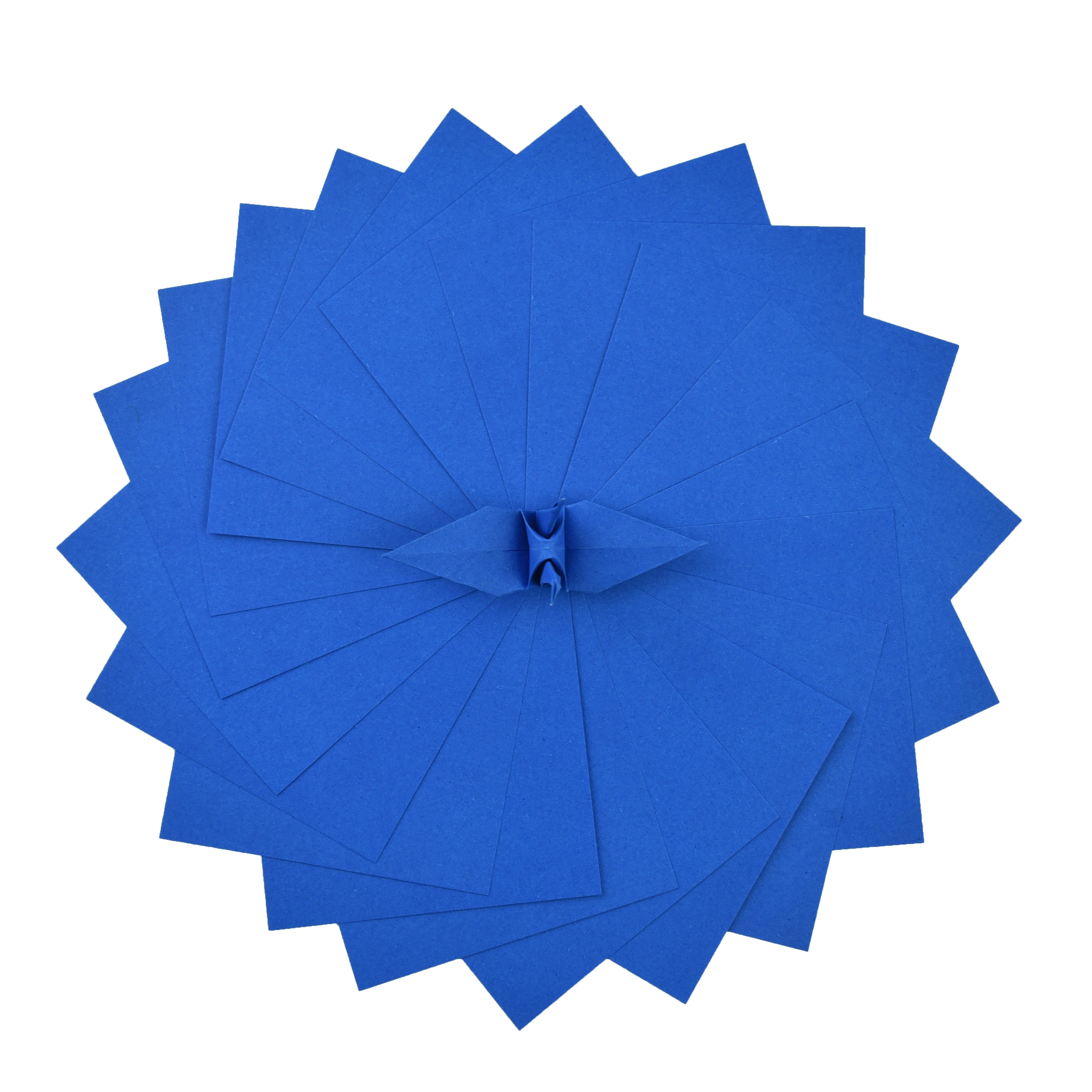 100 fogli di carta origami - 6x6 pollici - Confezione di carta quadrata per piegare, gru origami e decorazioni - S19