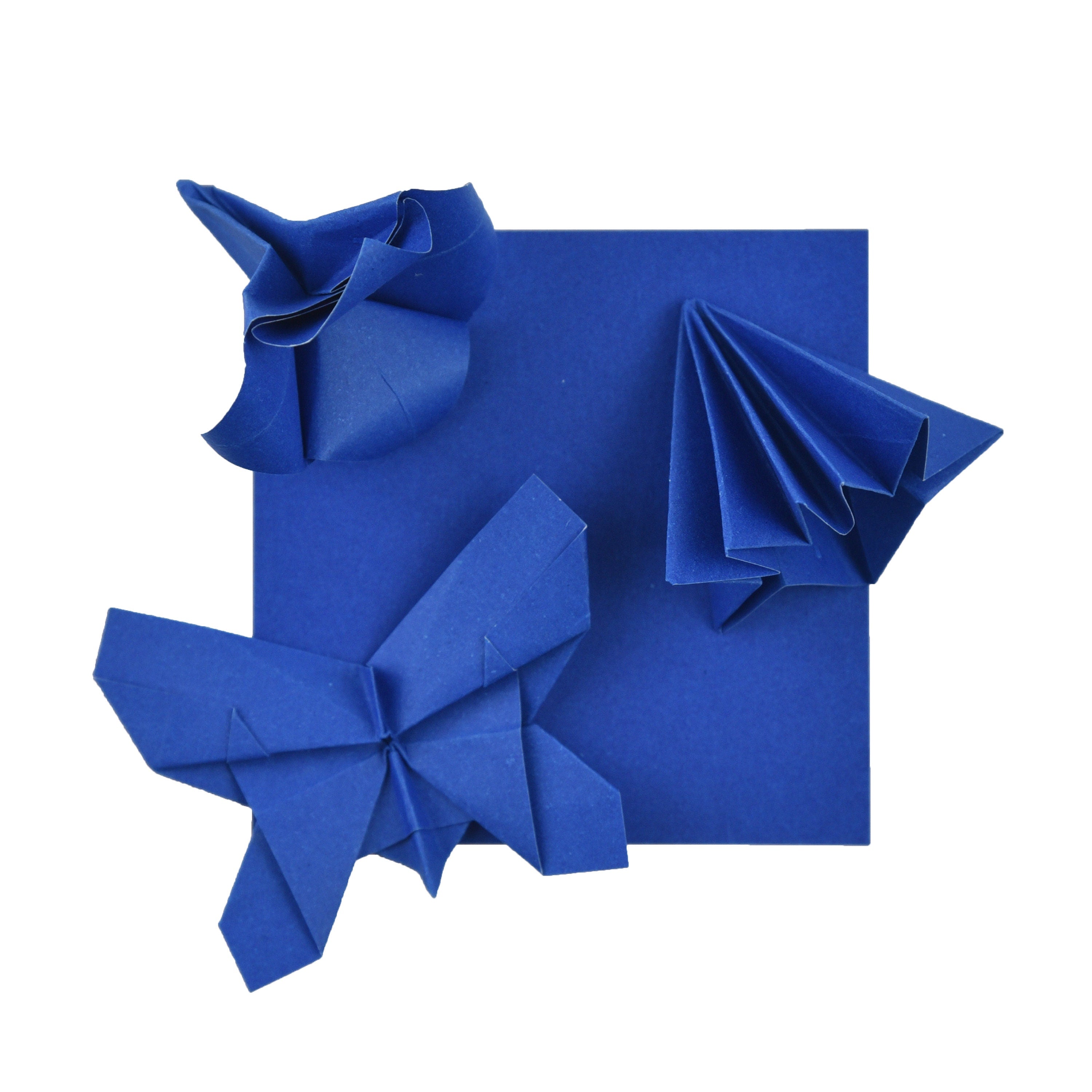 100 fogli di carta origami - 3x3 pollici - Confezione di carta quadrata per piegare, gru origami e decorazioni - S20