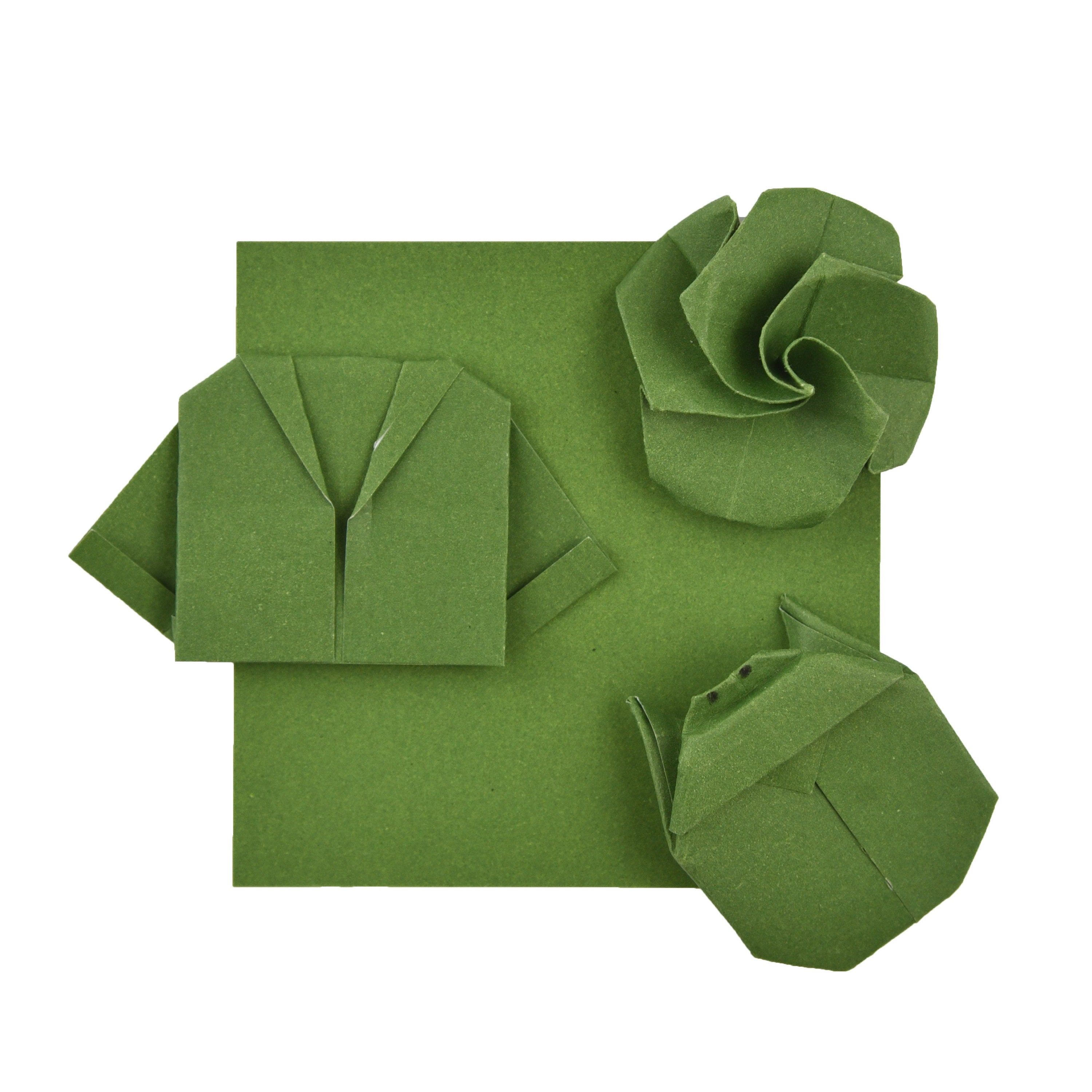 100 fogli di carta origami - 3x3 pollici - Confezione di carta quadrata per piegare, gru origami e decorazioni - S23