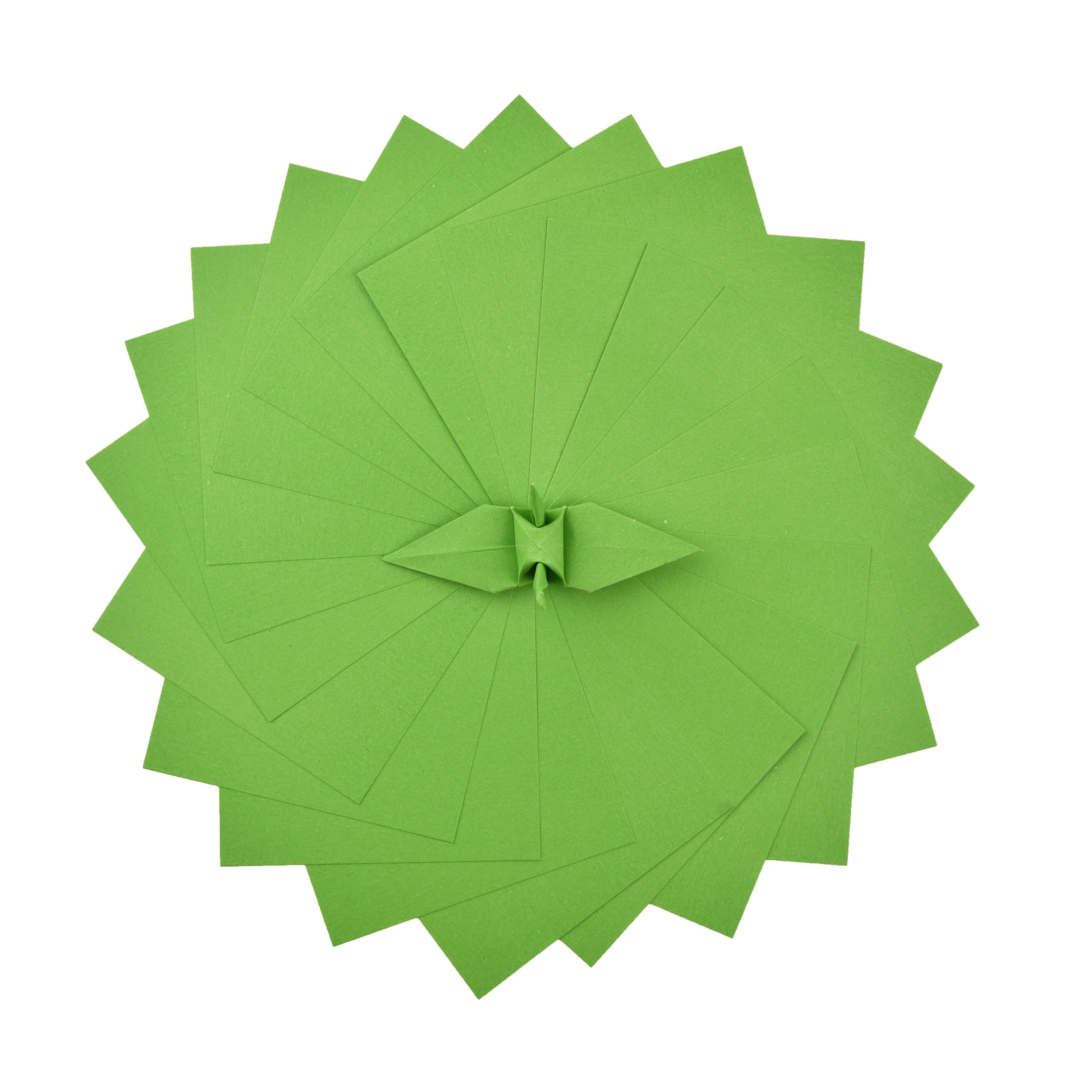 100 Hojas de Papel Origami - 6x6 pulgadas - Paquete de Papel Cuadrado para Plegar, Grullas de Origami y Decoración - S25