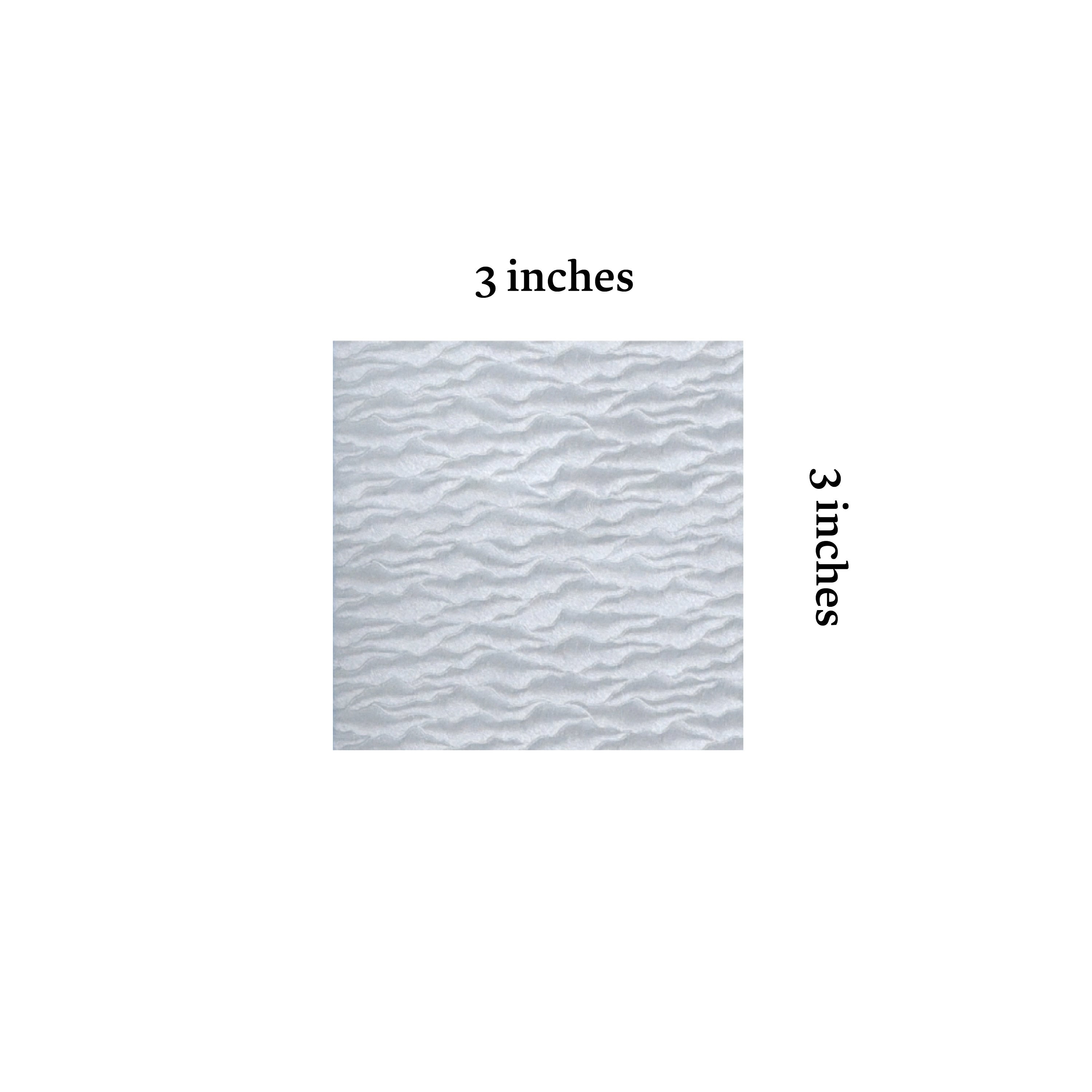 100 Silver Cloudy Origami Paper Sheets Paper Pack 3x3 inches
