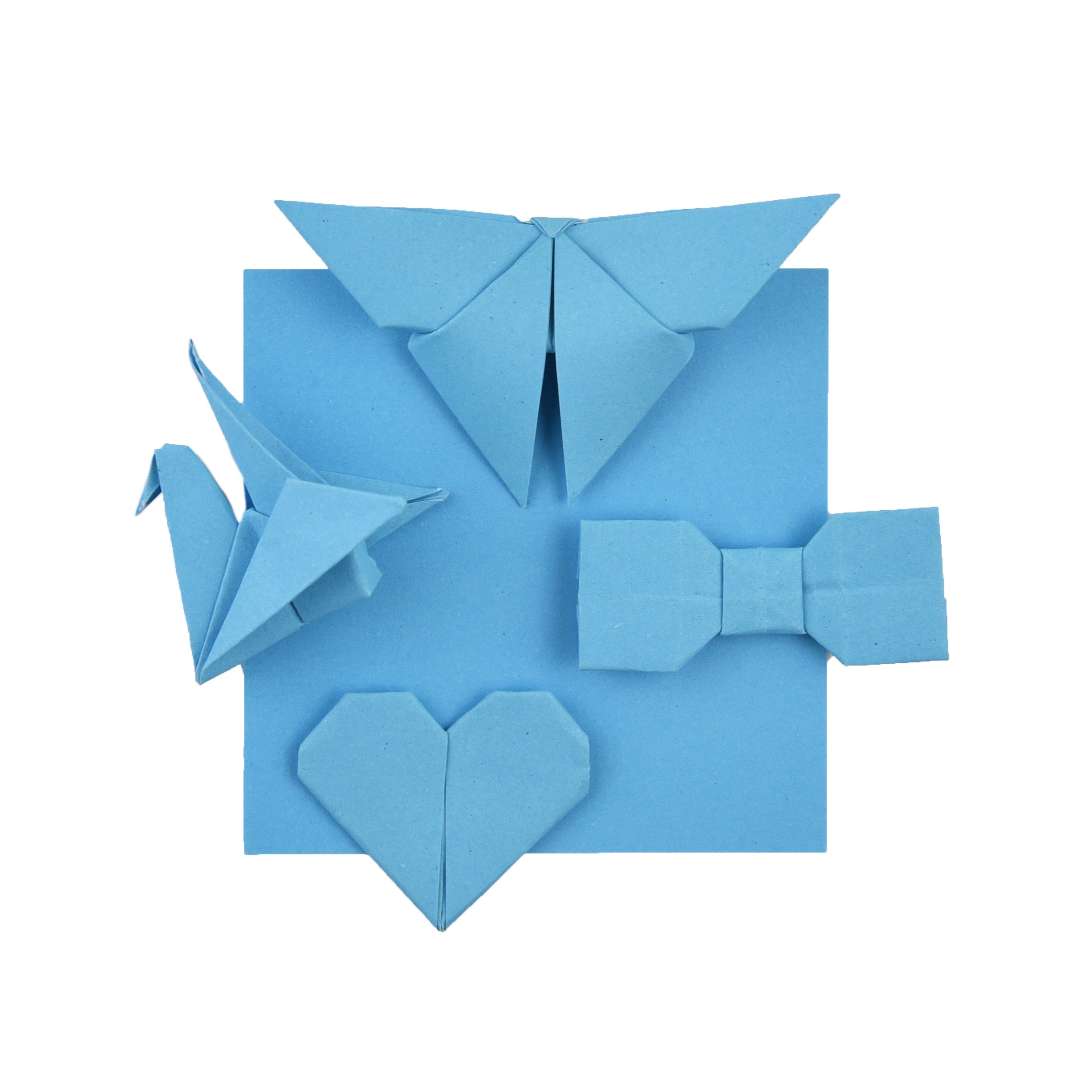 100 fogli di carta origami - 6x6 pollici - Confezione di carta quadrata per piegare, gru origami e decorazioni - S17